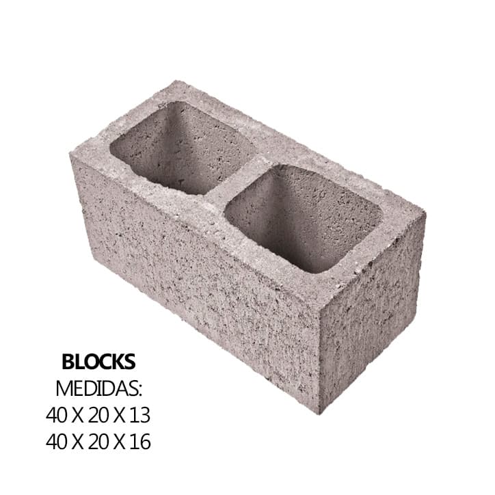 Block 40 × 20 × 13